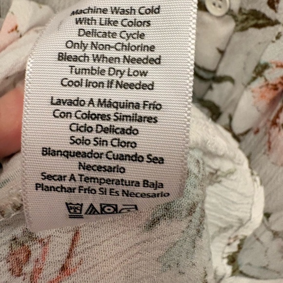 Frye XS Floral Patterned Fabric - Picture 10 of 10